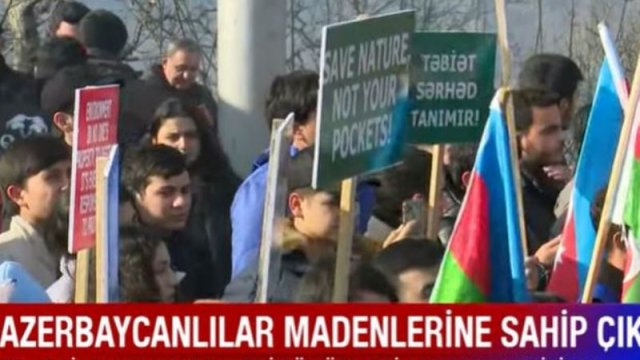 “Haber Global” Xankəndi yolunda - VİDEO