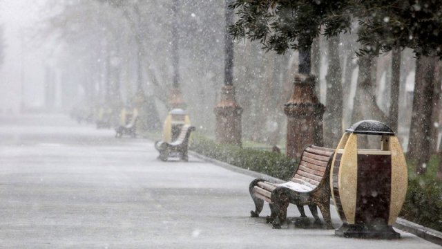 Sabah Bakıda sulu qar yağacaq
