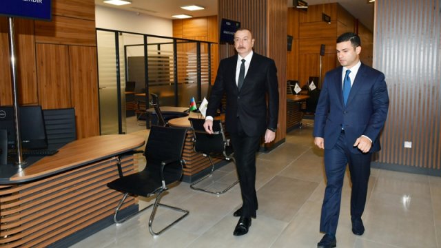 Prezident “Bakı KOB evi”nin açılışında iştirak etdi - FOTOLAR