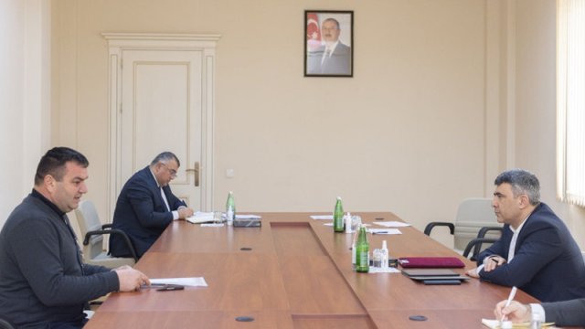 İnam Kərimov Saatlıda vətəndaşları qəbul etdi