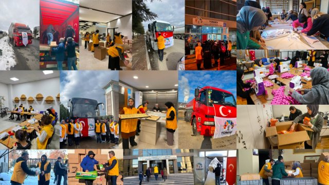 TÜRGEV yataqxanalarını zəlzələ qurbanları üçün açdı: Bölgəyə fasiləsiz dəstək davam edir