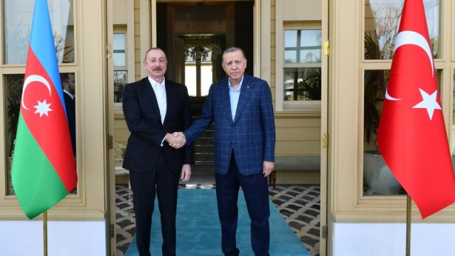 İstanbulda İlham Əliyevlə Ərdoğanın görüşü keçirildi - YENİLƏNİB/FOTO