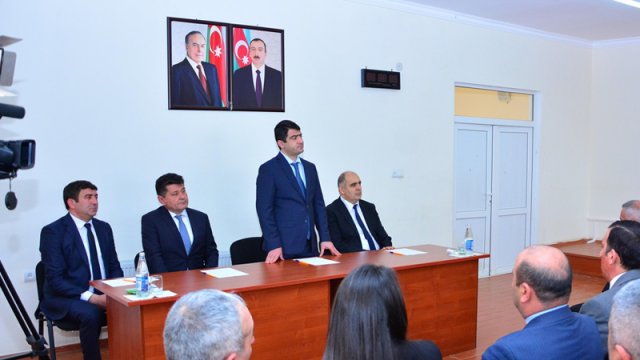Seymur Orucov Köçəsgər kəndində vətəndaşların növbəti səyyar qəbulun keçirdi - FOTOLAR