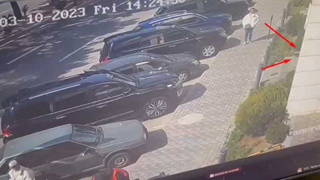 Bugünkü atışmanın görüntüləri yayıldı (VİDEO)