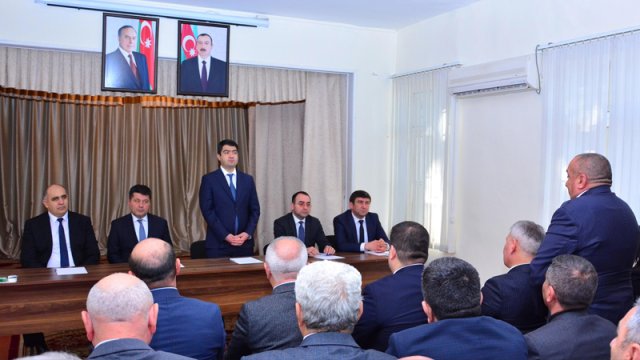 Seymur Orucov Ağstafa şəhərində qəbul keçirdi - FOTOLAR