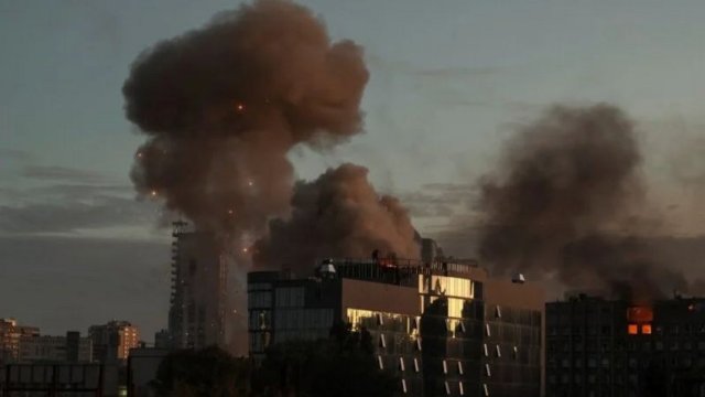 Kiyevə son həftədə edilən dron hücumlarının nəticələri açıqlanıb