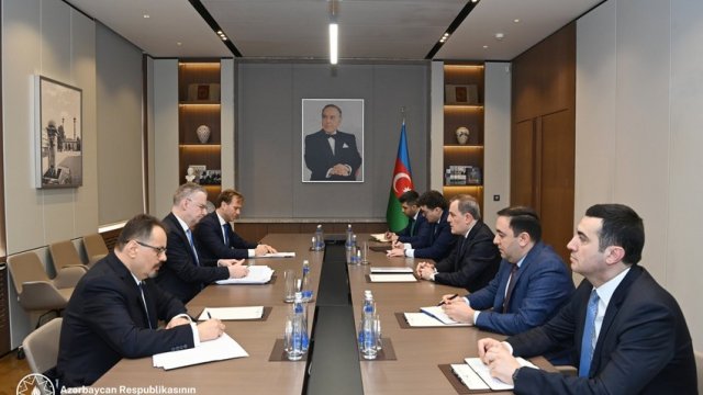 Ceyhun Bayramov xüsusi nümayəndə ilə Azərbaycan-Aİ əməkdaşlığının genişləndirilməsini müzakirə edib