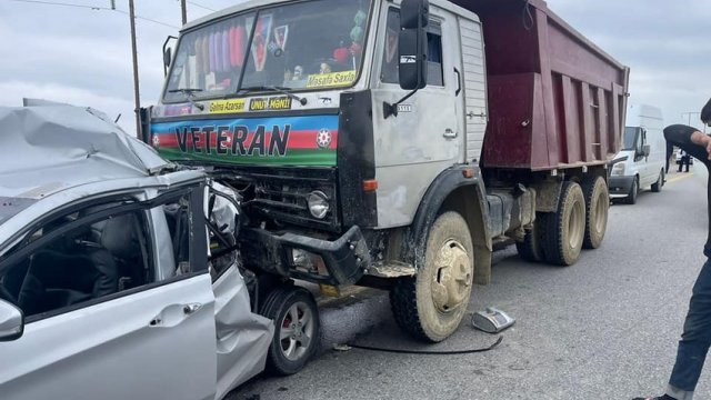Azərbaycanda ağır yol qəzası - 3 qadın öldü, yaralılar var