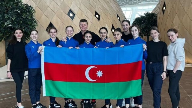Azərbaycanın bədii gimnastları Fransadakı beynəlxalq turnirə yollanıblar
