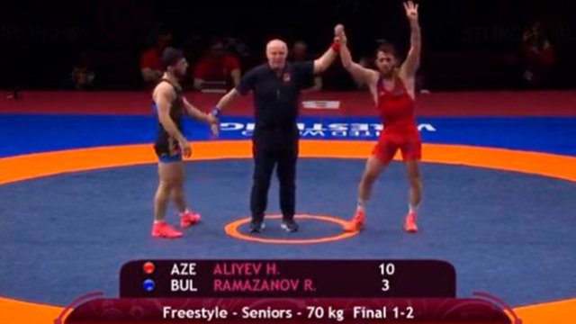 Hacı Əliyev 4-cü dəfə Avropa çempionu oldu