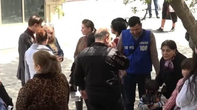 MTK bina sakinlərini evsiz qoydu - VİDEO