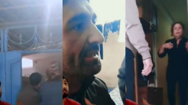 Fərid Bakarovun atası məşqçi Mehman Xəlilovun evinə hücum edib - VİDEO