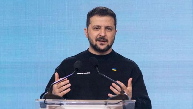 Zelenski Haaqada döyüş təyyarələri tələb etdi, Niderland cavab verdi