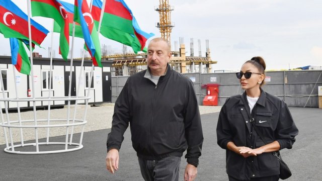 Prezident və birinci xanım Xocavənd və Füzuli rayonlarına səfər edib - YENİLƏNİB