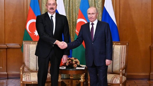 Moskvada İlham Əliyevlə Vladimir Putinin görüşü oldu - VİDEO/YENİLƏNİB