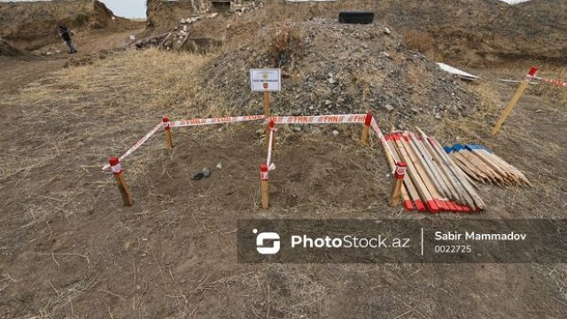 Lənkəranda çimərlikdə mina tapıldı