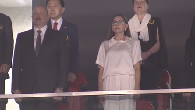 Prezident və xanımı dünya çempionatının açılış mərasimində iştirak etdi - VİDEO/YENİLƏNİB