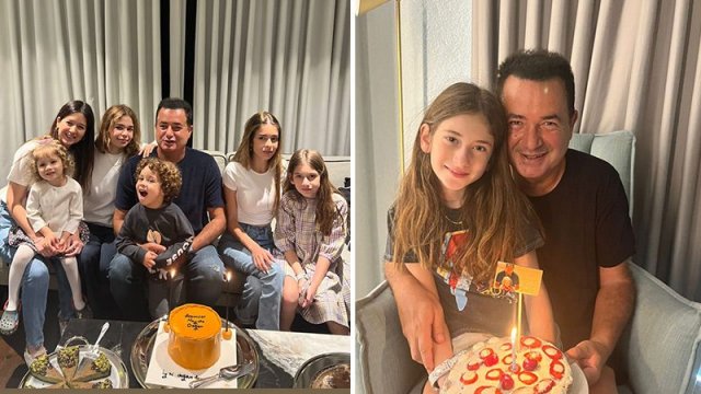 Acun ad gününü onlarla qeyd etdi - FOTO