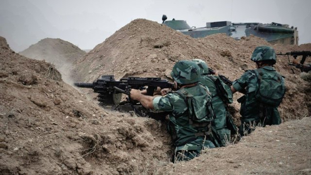 Düşmən yenə mövqelərimizi atəşə tutdu