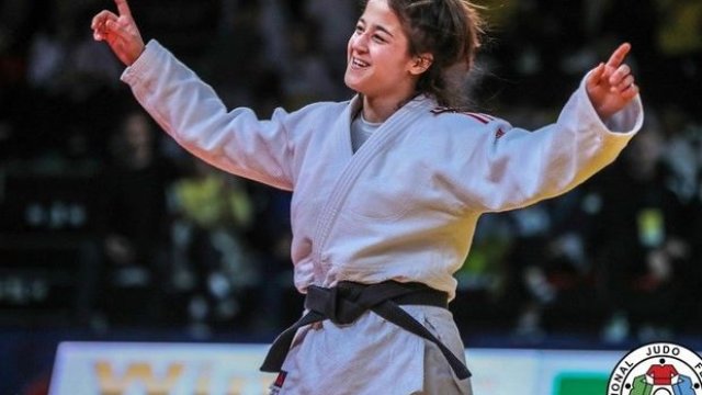 Böyük Dəbilqə: Azərbaycanın qadın cüdoçusu bürünc medal qazandı