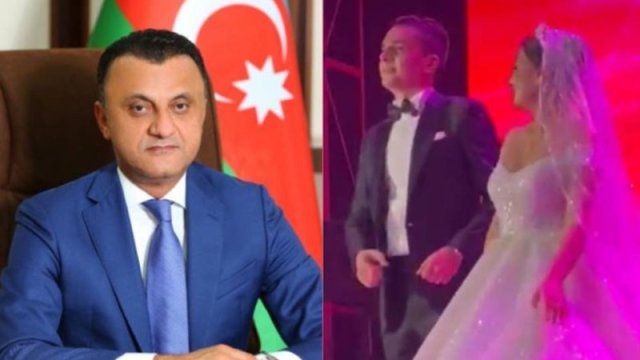 Vüqar Qurbanovun qızının toyu oldu - VİDEO