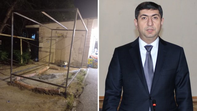 Yeni Yasamalda piyada səkilərində eybəcər köşklər salınır - Elşad Həsənovun bundan xəbəri yoxdur? (VİDEO)