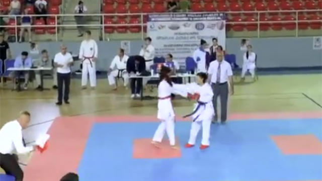 Erməni idmançıdan azərbaycanlı rəqibinə qarşı tərbiyəsizlik - VİDEO