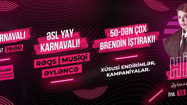 Müxtəlif ticarət mərkəzləri portfelini özündə birləşdirən PAŞA Malls “Dəniz Karnavalı”nın başlamasını böyük məmnuniyyətlə elan edir!