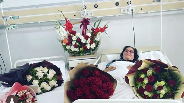 Xalq artisti xəstəxanaya yerləşdirildi - FOTO