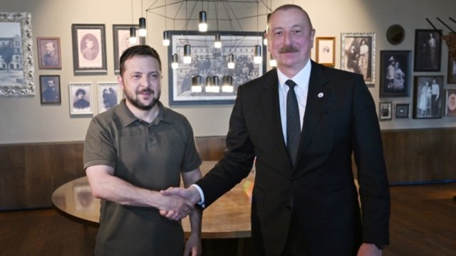 Zelenski İlham Əliyevə minnətdarlıq etdi