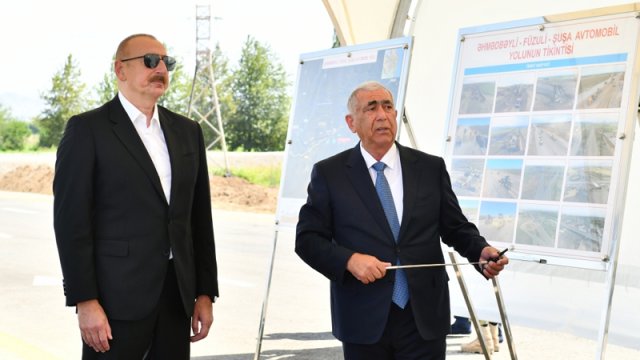 Prezident Füzuli və Xocalıya səfər edib - FOTO/YENİLƏNİB