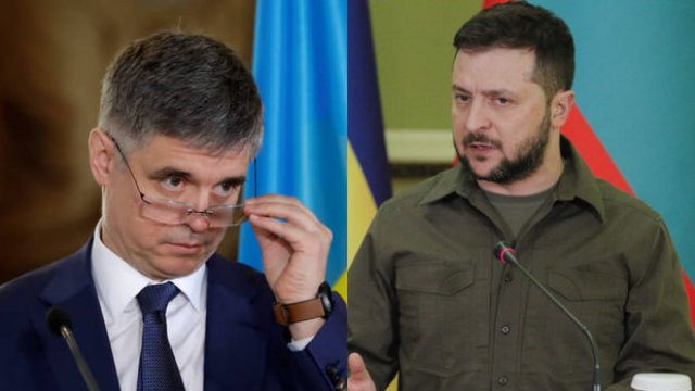 Zelenski onu tənqid edən səfiri işindən qovdu