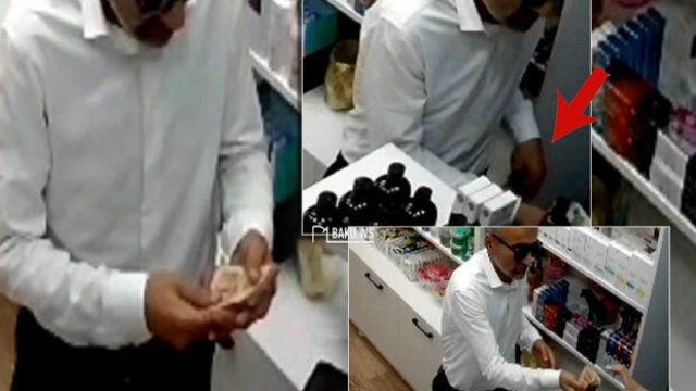 Bakıda peşəkar dələduz kameraya yaxalandı: 60 manatı belə oğurladı - ANBAAN VİDEO