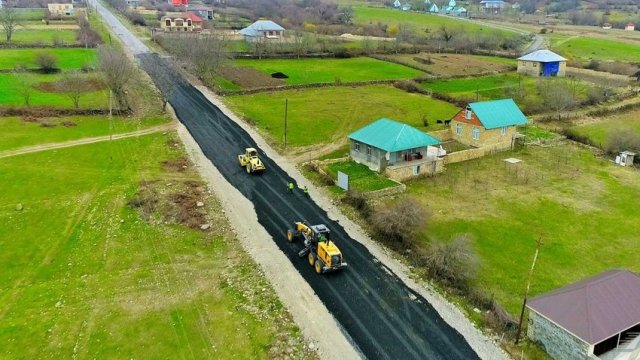 Qaxda yol tikintisi üçün AAYDA-ya 4,9 milyon manat ayrıldı
