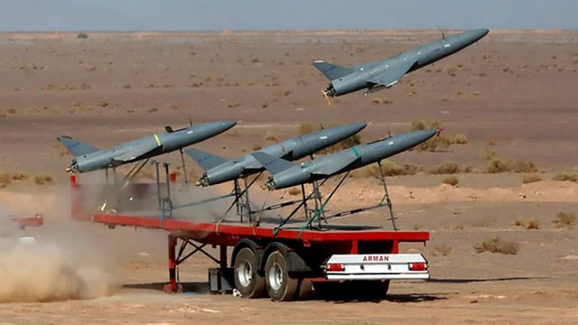 İran PUA-lar üçün idarə olunan bombalar nümayiş etdirdi