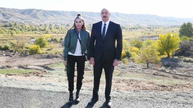 Prezidentlə birinci xanım Kəlbəcər və Laçına səfər edib - YENİLƏNİB