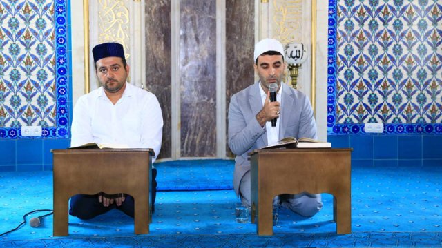 Şəhidlər məscidində “Bütün şəhidləri anma, xətm və dua” tədbiri keçirilib - FOTO