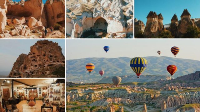 Payız Kapadokyanın gözəlliklərini ortaya çıxarır - FOTOLAR