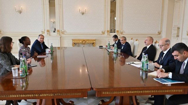 Prezident Dünya Bankının Cənubi Qafqaz üzrə regional direktorunu qəbul etdi