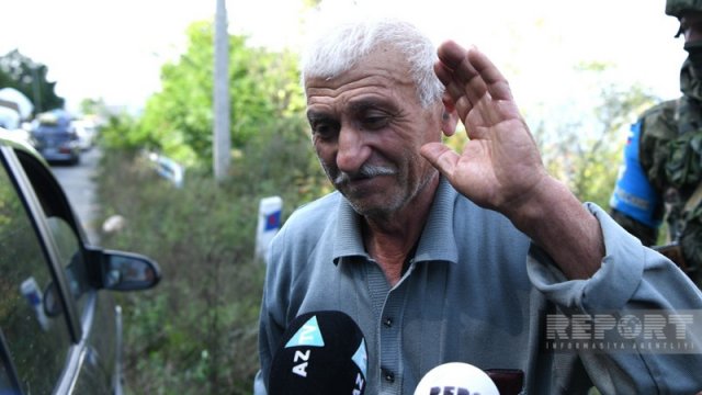 Qarabağın erməniəsilli sakini Azərbaycan polisinə təşəkkür edib - FOTO