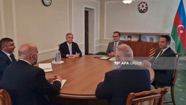 Yevlax görüşü başa çatdı - FOTO/YENİLƏNİB