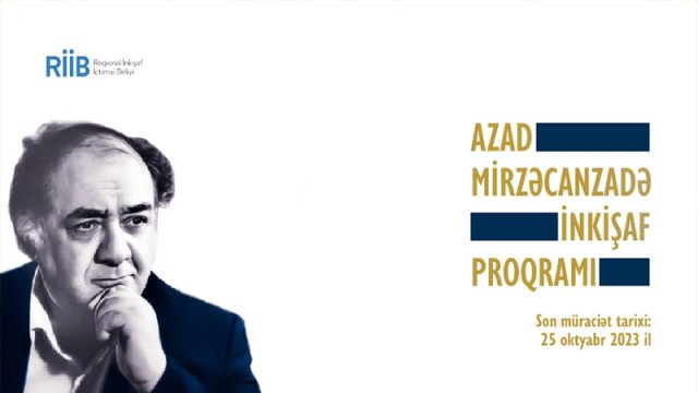 “Regional İnkişaf” İctimai Birliyi tərəfindən Azad Mirzəcanzadə inkişaf proqramına start verildi