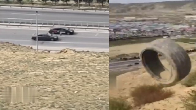 Bakıda yeniyetmələrin təhlükəli əyləncəsi - VİDEO