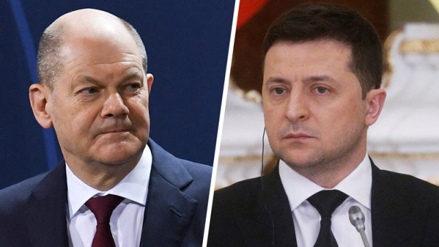 Olaf Şolts Zelenskiyə nə söz verib?