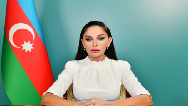 Mehriban Əliyeva “Fələstin üçün tək ürək” toplantısının iştirakçılarına müraciət etdi - VİDEO