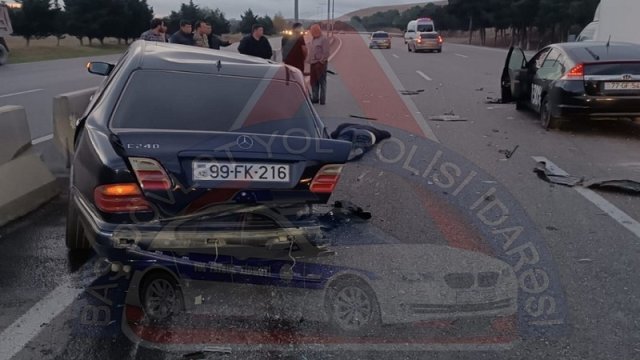 Bakıda ağır qəza: İki nəfər öldü - FOTO