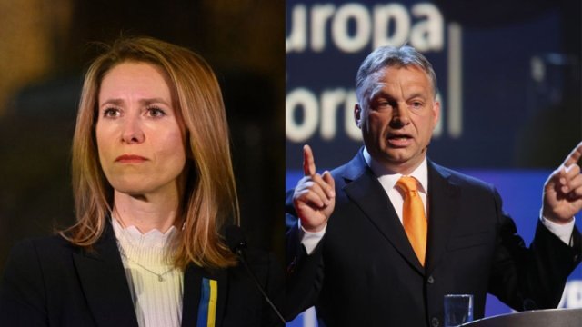 Kaya Kallas Orbanı Ukraynanı dəstəkləməyə inandırmağa çalışıb