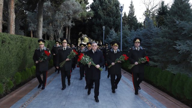 Dövlət Xidmətində Ümummilli Liderə həsr olunan tədbir keçirildi - FOTOLAR