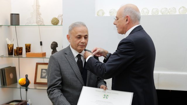 Natiq Əliyev İtalyanın ali mükafatına layiq görüldü