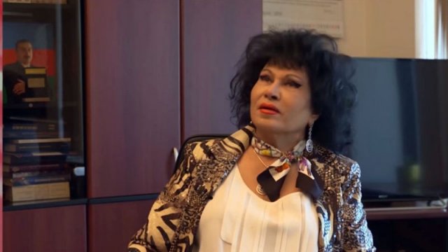 Zeynəb Xanlarova uzun müddətdən sonra oxudu - Çəkilişdən kadrarxası görüntülər